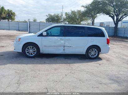 Lot #3046375587 2016 DODGE GRAND CARAVAN SXT