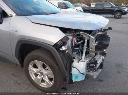 Lot #3056065610 2021 TOYOTA RAV4 HYBRID XLE