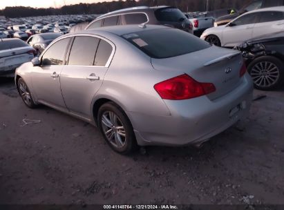 Lot #3056065612 2013 INFINITI G37X