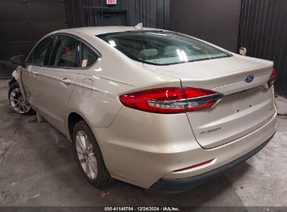 Lot #3052070298 2019 FORD FUSION HYBRID SE