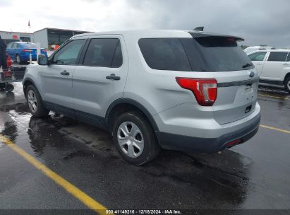 Lot #3034048337 2017 FORD POLICE INTERCEPTOR