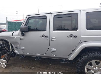 Lot #3052080253 2016 JEEP WRANGLER UNLIMITED SAHARA