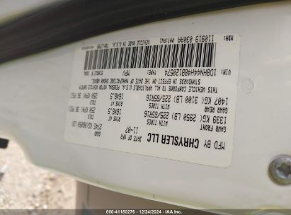 Lot #3052078983 2008 DODGE GRAND CARAVAN SE