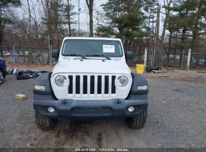 Lot #3051080856 2019 JEEP WRANGLER UNLIMITED SPORT 4X4