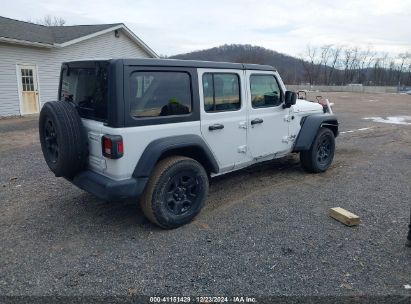 Lot #3051080856 2019 JEEP WRANGLER UNLIMITED SPORT 4X4