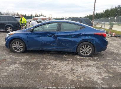 Lot #3034053812 2016 HYUNDAI ELANTRA SE