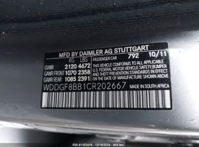 Lot #3056477088 2012 MERCEDES-BENZ C 300 LUXURY 4MATIC/SPORT 4MATIC