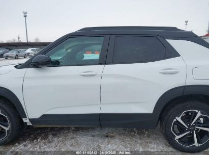 Lot #3056065434 2022 CHEVROLET TRAILBLAZER AWD RS