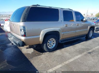 Lot #3051079829 2001 CHEVROLET SUBURBAN 1500 LT