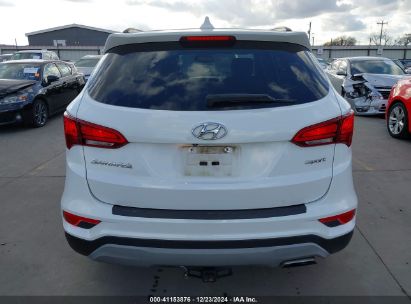 Lot #3052078970 2018 HYUNDAI SANTA FE SPORT 2.4L