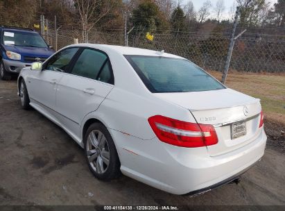 Lot #3050076728 2012 MERCEDES-BENZ E 350 BLUETEC