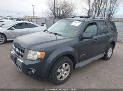 Lot #3051079190 2009 FORD ESCAPE HYBRID LIMITED