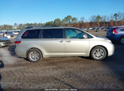 Lot #3051091175 2015 TOYOTA SIENNA XLE 8 PASSENGER