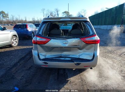 Lot #3051091175 2015 TOYOTA SIENNA XLE 8 PASSENGER