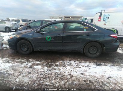 Lot #3051091173 2017 TOYOTA CAMRY HYBRID LE