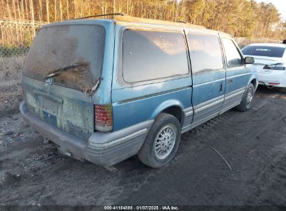 Lot #3056065415 1994 PLYMOUTH GRAND VOYAGER LE