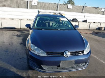 Lot #3035091173 2015 VOLKSWAGEN GOLF SPORTWAGEN TDI S 4-DOOR