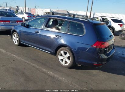 Lot #3035091173 2015 VOLKSWAGEN GOLF SPORTWAGEN TDI S 4-DOOR