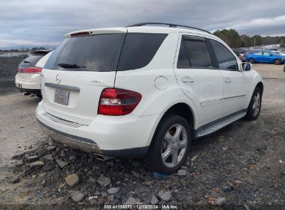 Lot #3037534205 2008 MERCEDES-BENZ ML 350 4MATIC