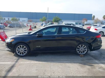 Lot #3056071828 2017 FORD FUSION HYBRID SE