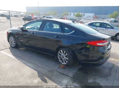 Lot #3056071828 2017 FORD FUSION HYBRID SE