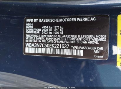 Lot #3056476958 2014 BMW 428I