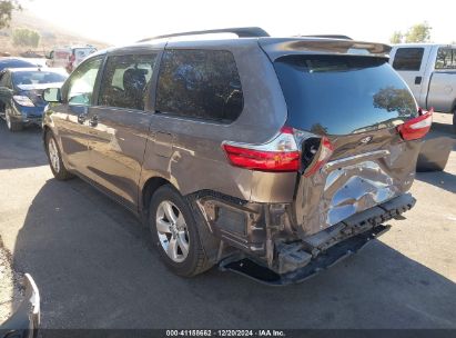 Lot #3053067378 2017 TOYOTA SIENNA LE 8 PASSENGER