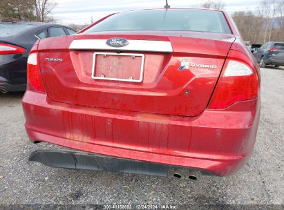 Lot #3042564028 2012 FORD FUSION HYBRID