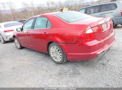 Lot #3042564028 2012 FORD FUSION HYBRID