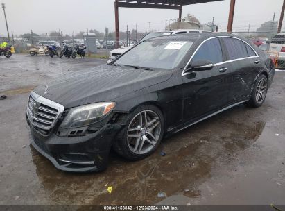 Lot #3051072995 2014 MERCEDES-BENZ S 550