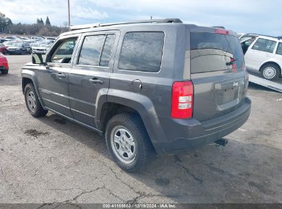 Lot #3035090644 2014 JEEP PATRIOT SPORT