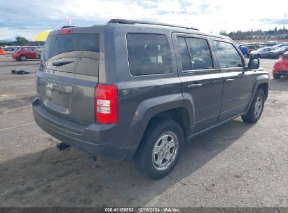 Lot #3035090644 2014 JEEP PATRIOT SPORT