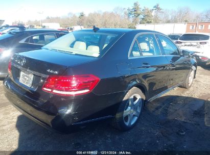 Lot #3052070130 2014 MERCEDES-BENZ E 350 4MATIC