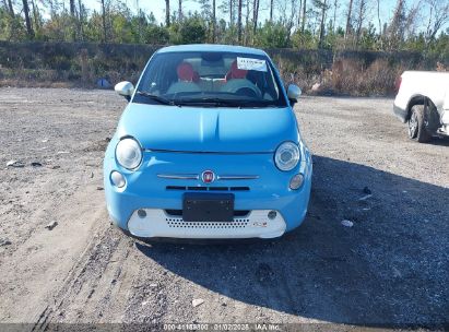 Lot #3051091106 2015 FIAT 500E BATTERY ELECTRIC