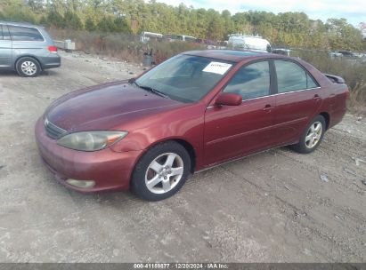 Lot #3051091100 2004 TOYOTA CAMRY SE V6