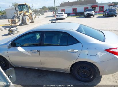 Lot #3034048361 2016 TOYOTA COROLLA LE