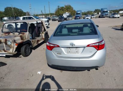 Lot #3034048361 2016 TOYOTA COROLLA LE