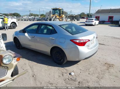 Lot #3034048361 2016 TOYOTA COROLLA LE