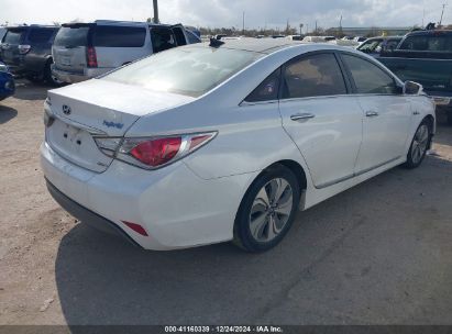 Lot #3056469325 2015 HYUNDAI SONATA HYBRID LIMITED