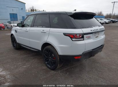 Lot #3037534150 2016 LAND ROVER RANGE ROVER SPORT