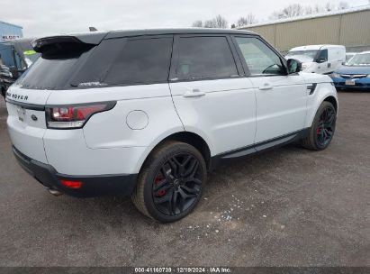 Lot #3037534150 2016 LAND ROVER RANGE ROVER SPORT