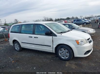 Lot #3057078722 2013 DODGE GRAND CARAVAN AMERICAN VALUE PKG