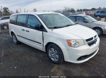 Lot #3057078722 2013 DODGE GRAND CARAVAN AMERICAN VALUE PKG