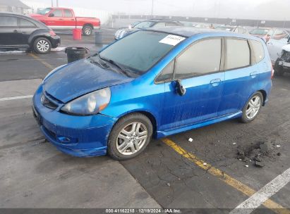 Lot #3035090642 2008 HONDA FIT SPORT