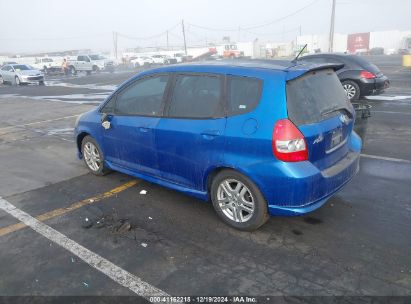 Lot #3035090642 2008 HONDA FIT SPORT