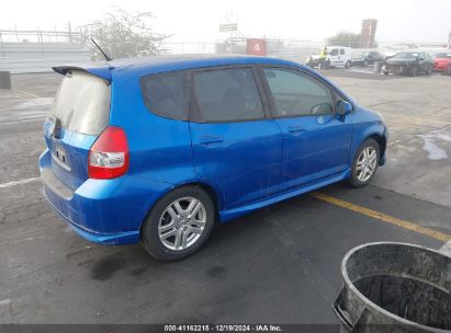 Lot #3035090642 2008 HONDA FIT SPORT