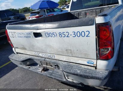 Lot #3050076645 2004 CHEVROLET SILVERADO 1500 WORK TRUCK