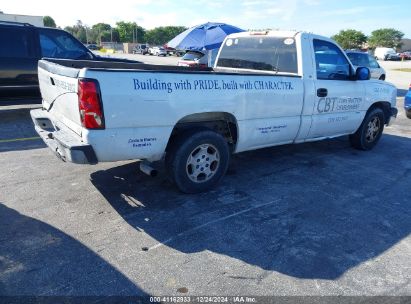 Lot #3050076645 2004 CHEVROLET SILVERADO 1500 WORK TRUCK