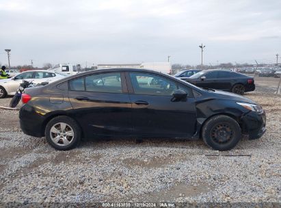 Lot #3052078896 2017 CHEVROLET CRUZE LS MANUAL