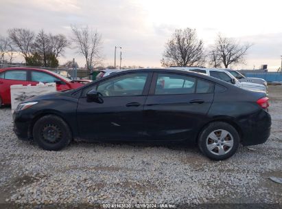 Lot #3052078896 2017 CHEVROLET CRUZE LS MANUAL